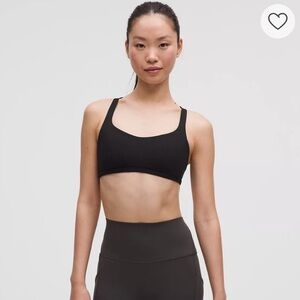 Lululemon Free to Be Wild Black Sports Bra